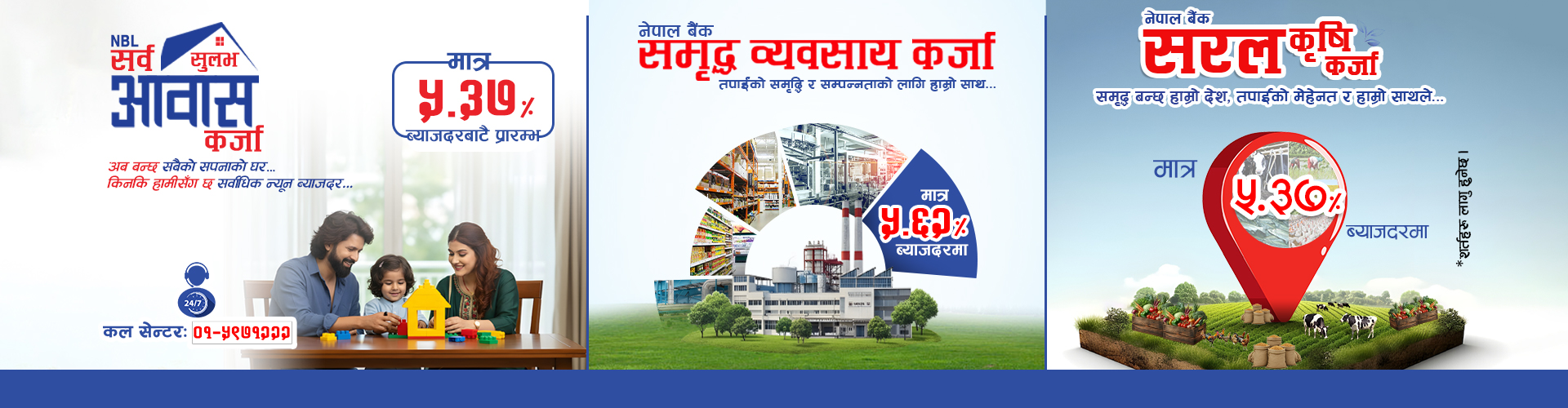 NBL Sarwasulabh, Samridhha & Saral Krishi Karja