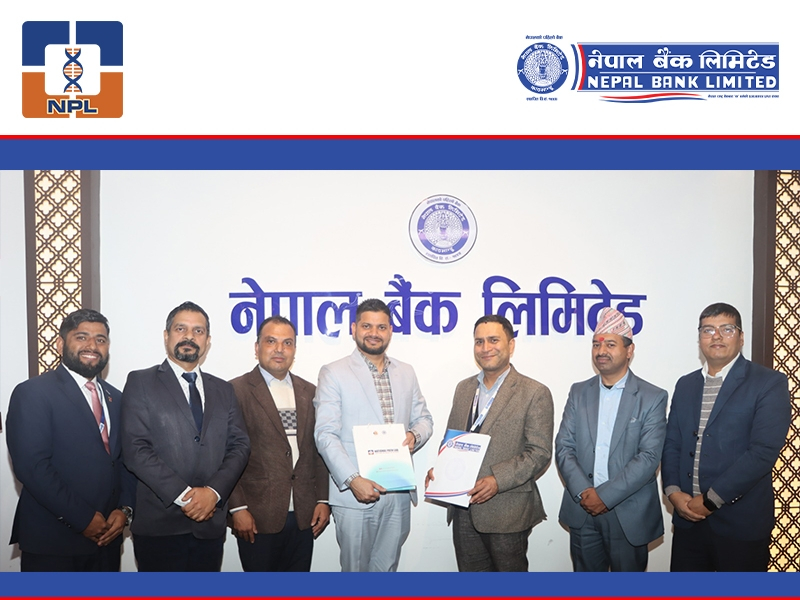 Press Release MOU between Nepal Bank Ltd & National Path Lab & Research Center Pvt. Ltd