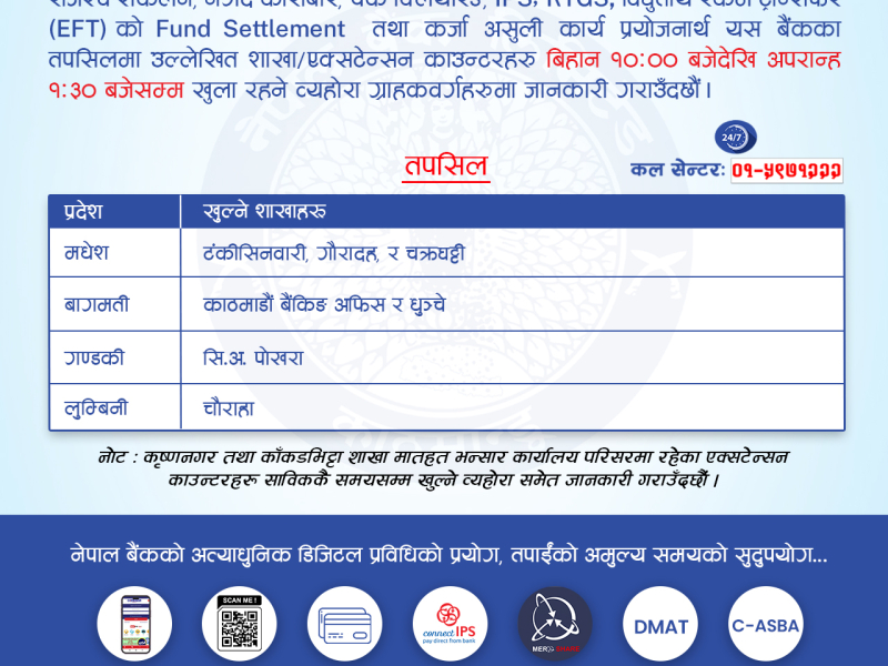 Public Holiday Notice (Shahid Diwas 2082.10.16)